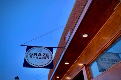 Graze Burgers is one of the unique places to eat in Sevierville TN