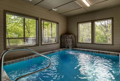 big mountain mist is one of the best cabins with indoor pools in Gatlinburg TN