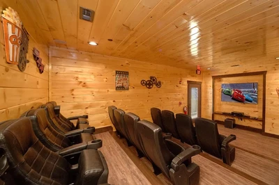 highlands view lodge is one of the best cabins in Gatlinburg TN with pools and home theaters