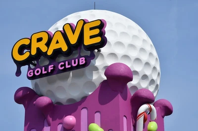 Crave Golf Club is near our Smoky Mountain Large Cabins and part of the Perks Pass