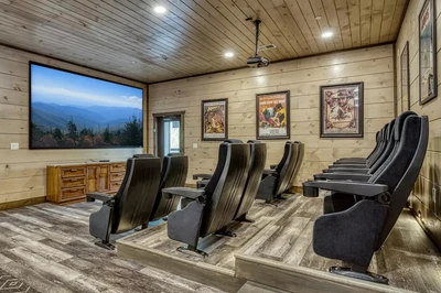 misty hibernation retreat is one of our large cabins in the Smokies perfect for family gatherings