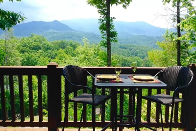 body & soul is one of our Gatlinburg cabins with mountain views