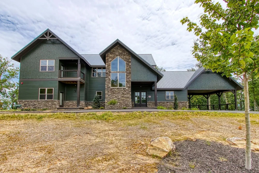 summit pool mansion is one of our large cabin rentals in Gatlinburg